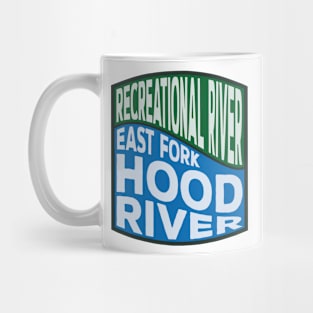 East Fork Hood River Recreational River wave Mug